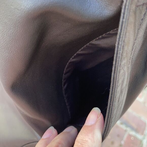 ColeBrook Long Line Genuine Leather Jacket Size S - Picture 5 of 15